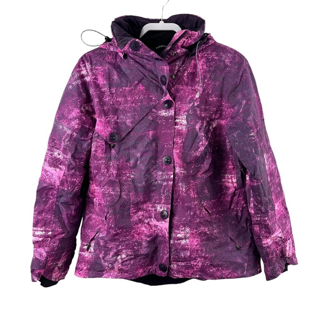 Columbia Tie Dye Print Titanium Snowboard Jacket Coat